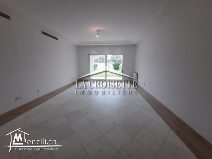 RDC S3 avec jardin à Gammarth MAL3303