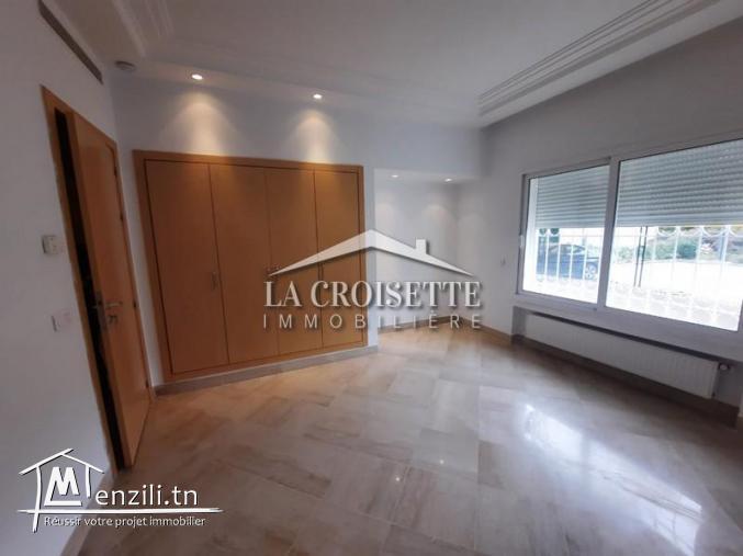 RDC S3 avec jardin à Gammarth MAL3303