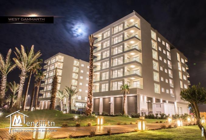 Magnifique Appartement de 193 m2 à Gammarth vue mer