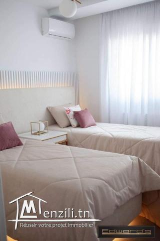 Magnifique Appartement de 193 m2 à Gammarth vue mer