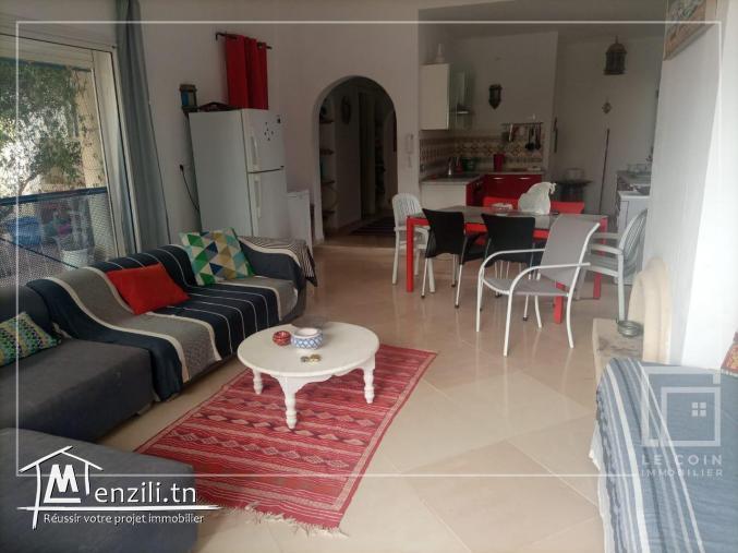 #villa s+3 avec jardin, située à menchar #Hammamet_Sud.