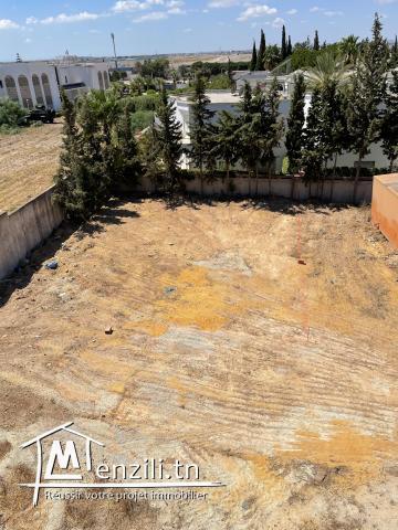 Terrain à vendre sur gammarth village