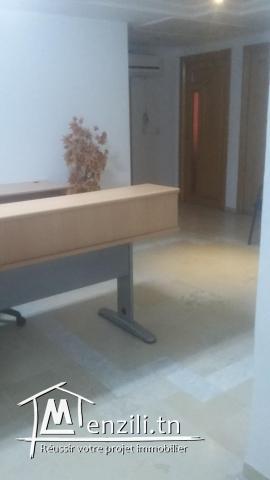 bureau meublé une pièce