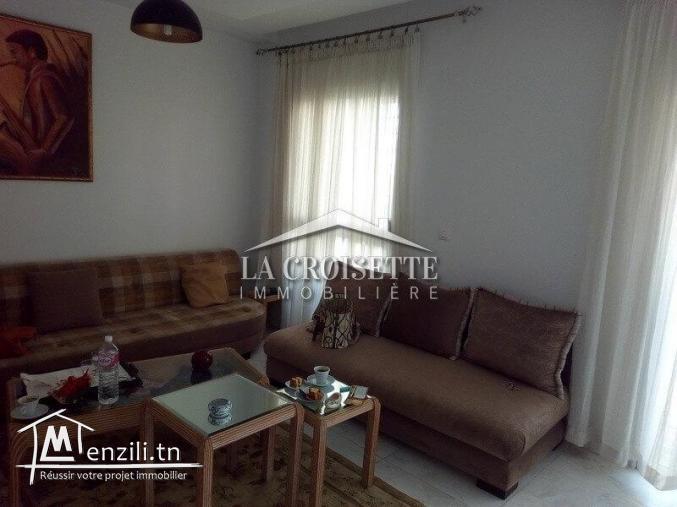 Un appartement s+2 meublé aux Jardins de Carthage ZAL0387