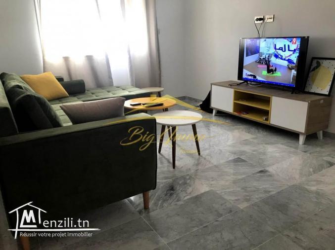 Appartement bien meublé à sahloul