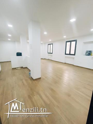 A louer un bureau open space 70m2 au centre ville de tunis