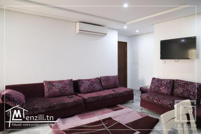 #appartement s+2 au 4 -ème étages d'une résidence avec piscine