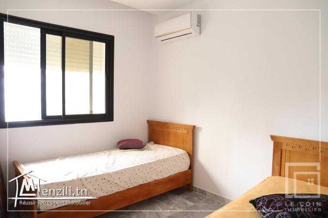 #appartement s+2 au 4 -ème étages d'une résidence avec piscine