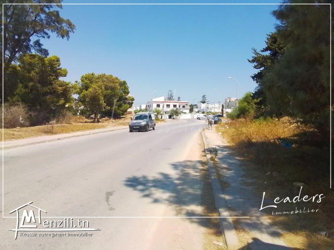 #A_VENDRE un Terrain commercial à La marsa