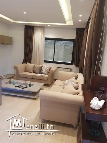 A louer a la marsa bel appartement meublé avec jardin