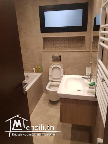 A louer a la marsa bel appartement meublé avec jardin