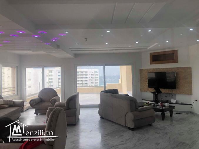 Location appartement S+4 vue mer à la Corniche