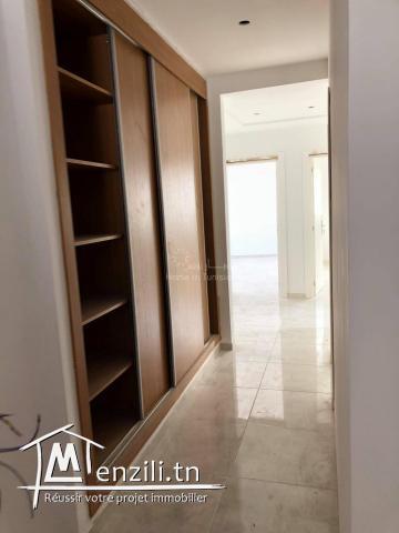 A louer appartement S+3 non meublé à Jaouhara