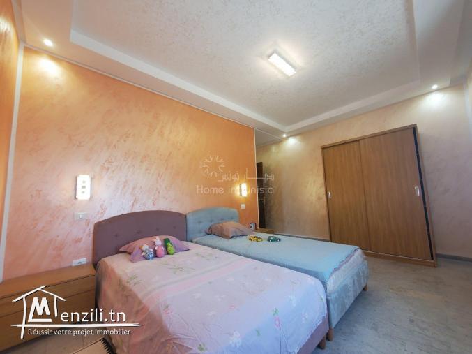 A louer magnifique S+3 de standing meublé à Hergla