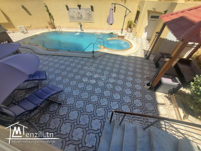 A louer magnifique S+3 de standing meublé à Hergla