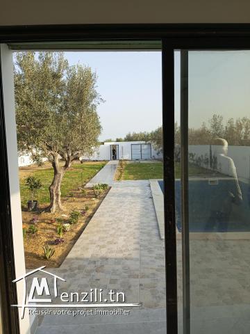 Villa a hammamet sud sidi jdidi