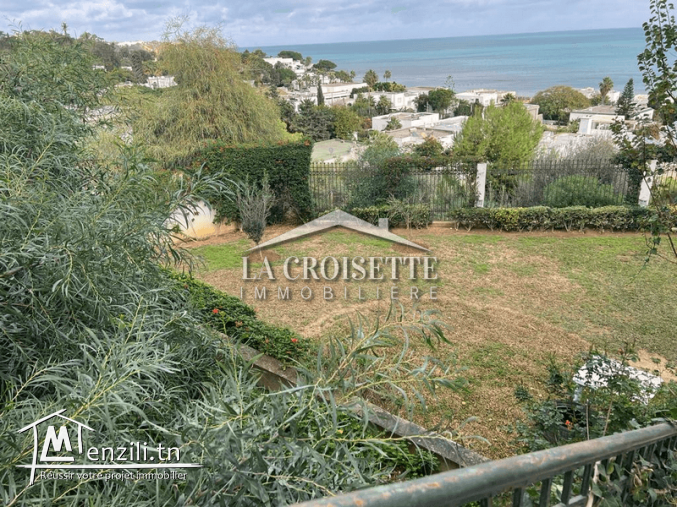 Villa S+5 vue mer à La Marsa MVL1275