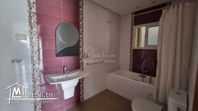 A louer S+2 meublé à la Corniche