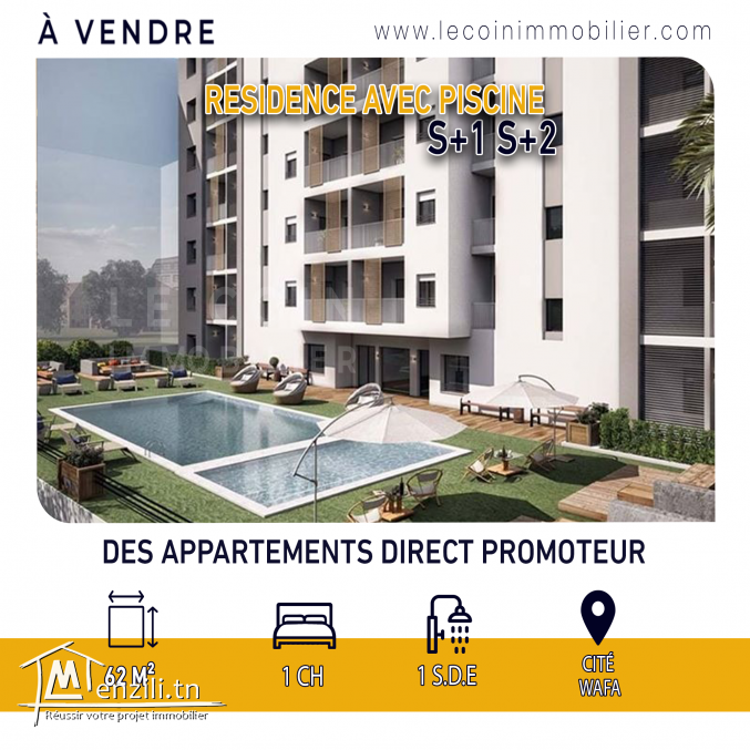 A vendre des appartement de haut standing