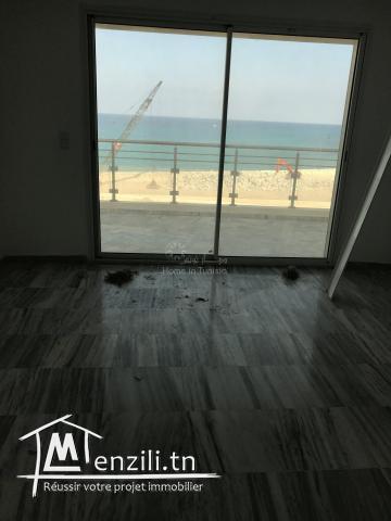 Vente appartement front mer à Hergla