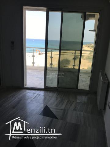 Vente appartement front mer à Hergla
