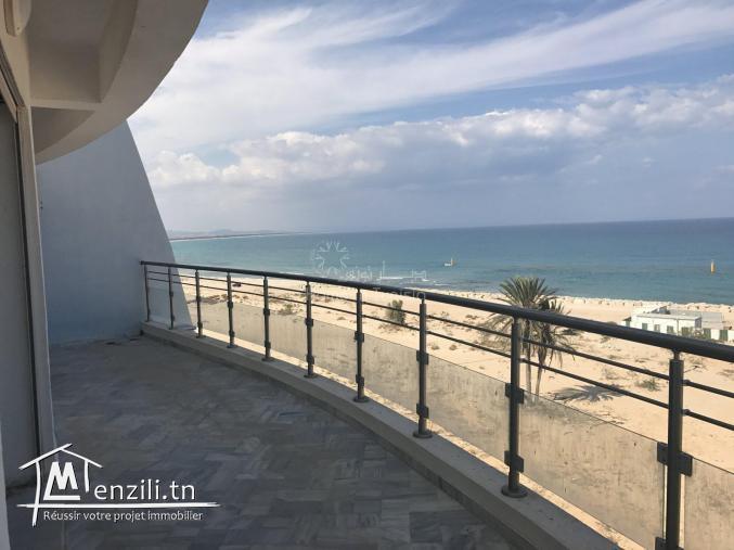 Vente appartement front mer à Hergla