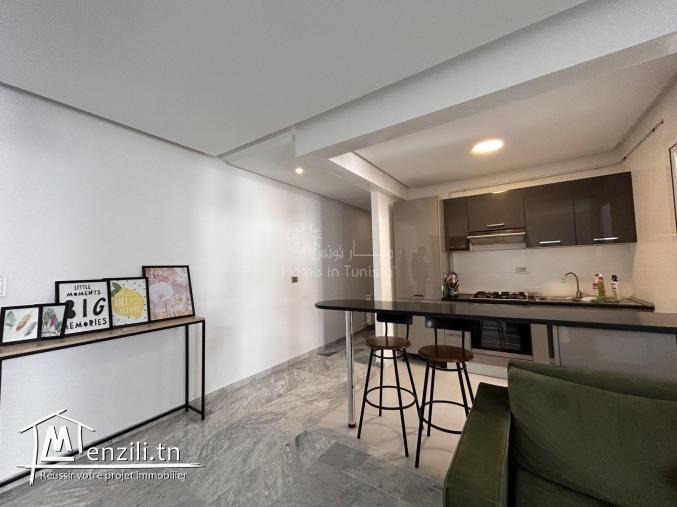 A louer appartement S+1 meublé à Sahloul