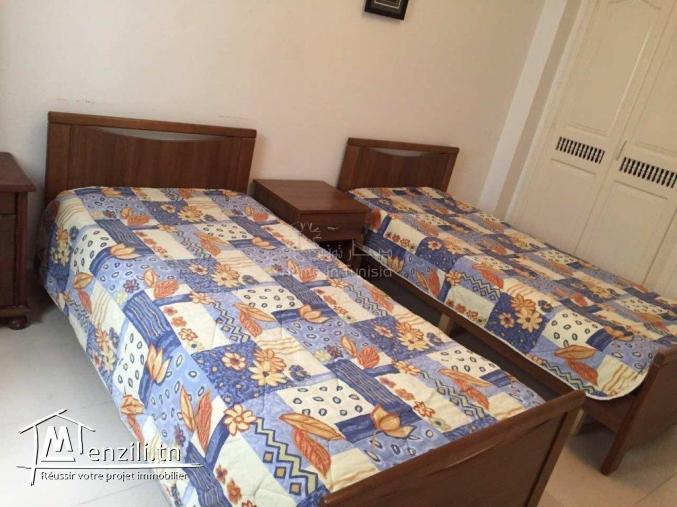 A louer appartement S+2 meublé à Hammam Sousse
