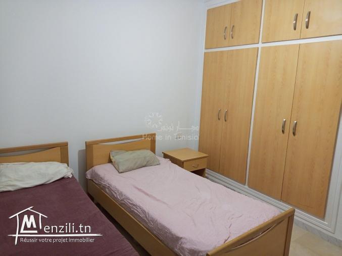 A louer appartement S+2 vue mer meublé à Sousse