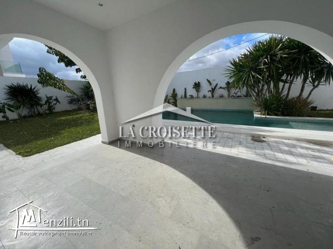 Villa S3 plain pied avec piscine à La Soukra MVL1318