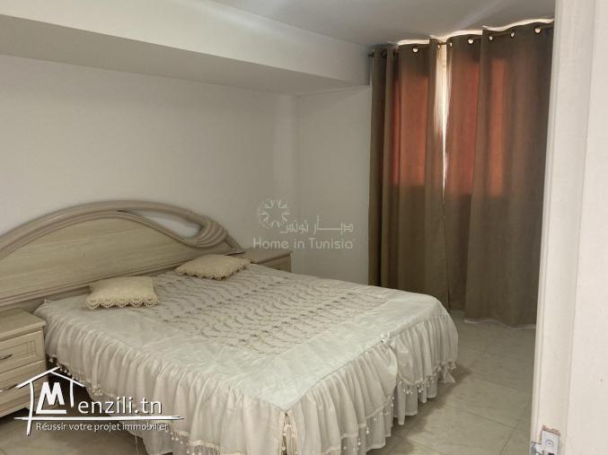 Location annuelle S+2 meublé à La Corniche Sousse