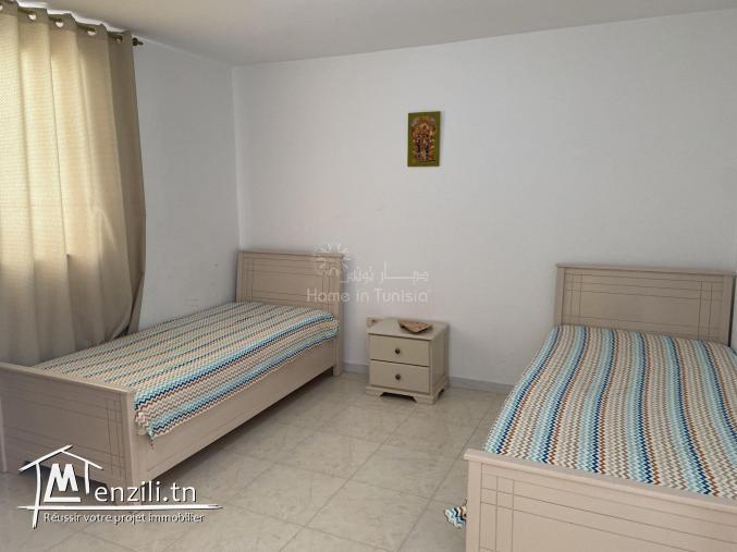 Location annuelle S+2 meublé à La Corniche Sousse
