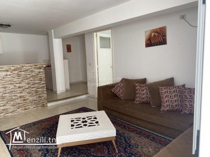 Location annuelle S+2 meublé à La Corniche Sousse