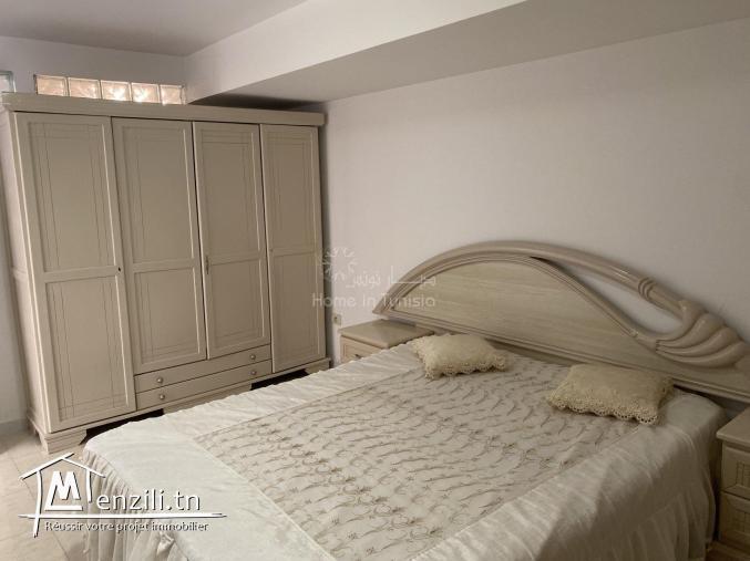 Location annuelle S+2 meublé à La Corniche Sousse