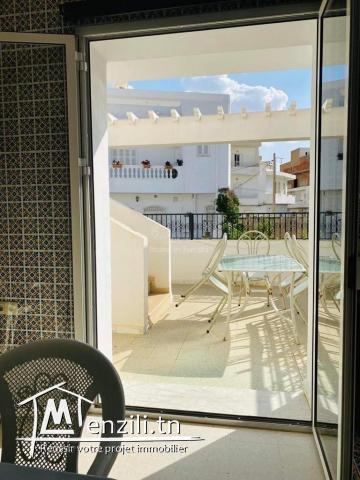 Location étage de villa meublé à La Corniche de Sousse