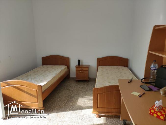 Apartement meuble 3 chambres a deux pour les etudiants ou fonctionnaire