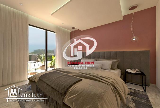 à vendre s+2 en cours de construction et vue sur mer