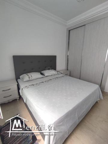 A louer magnifique appartement S2 meublé à Khezama