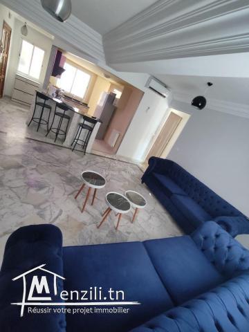 A louer magnifique appartement S2 meublé à Khezama