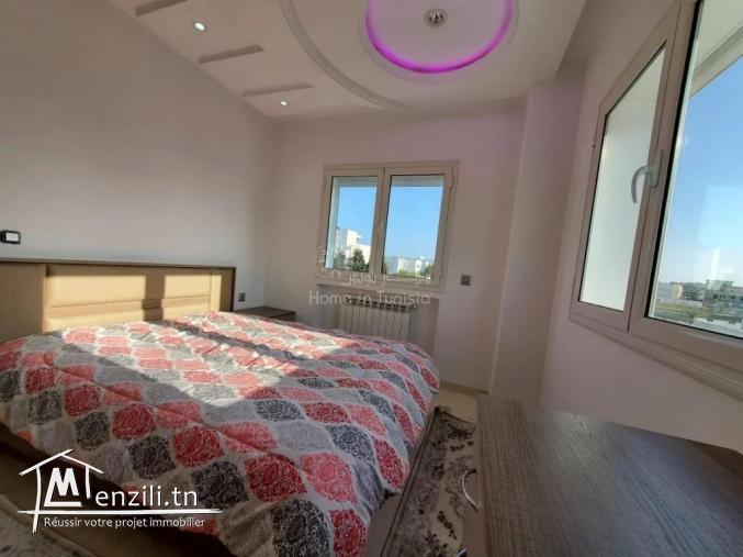 Location magnifique appartement S2 meublé à Hergla