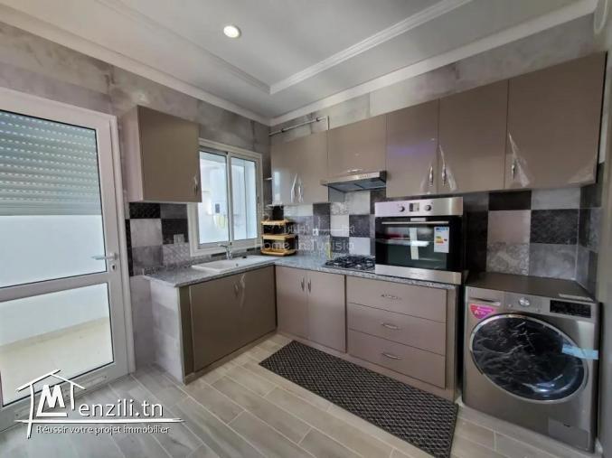 Location magnifique appartement S2 meublé à Hergla