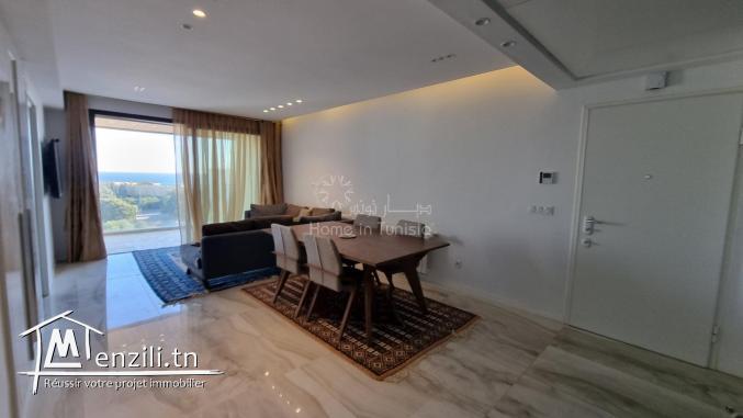 A louer sublime appartement S2 vue mer à Khezama