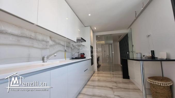 A louer sublime appartement S2 vue mer à Khezama