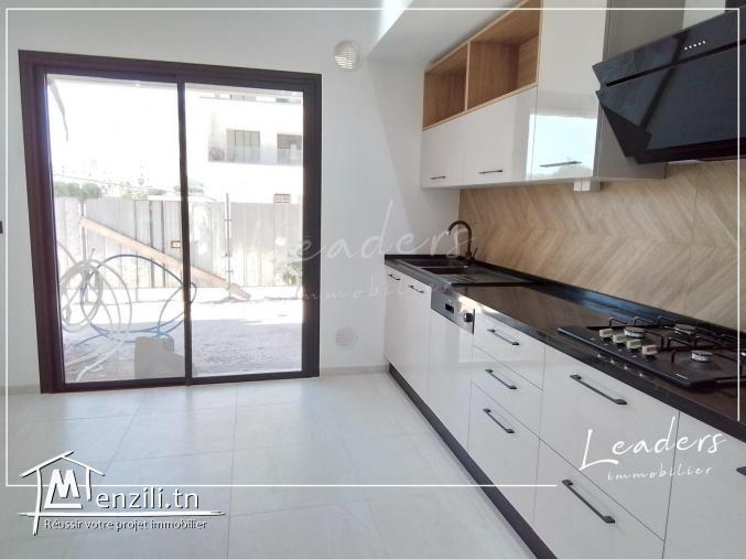 A_VENDRE  un S+2 avec jardin  direct promoteur à LA NOUVELLE SOUKRA