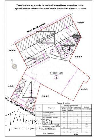 A VENDRE ENTREPOT + TERRAIN 1330M2