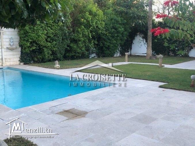 Villa S3 avec piscine à Carthage MVL0314