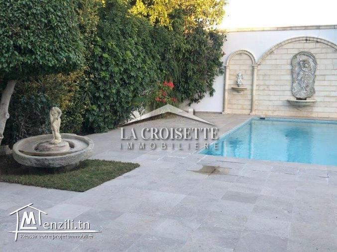Villa S3 avec piscine à Carthage MVL0314