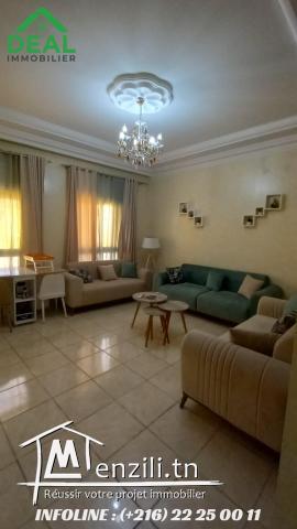 Un APPARTEMENT S+2 sans meuble à louer doté d'une bonne orientation à M'saken