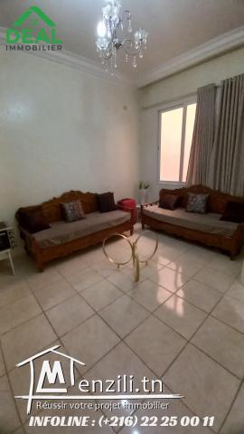 Un APPARTEMENT S+2 sans meuble à louer doté d'une bonne orientation à M'saken