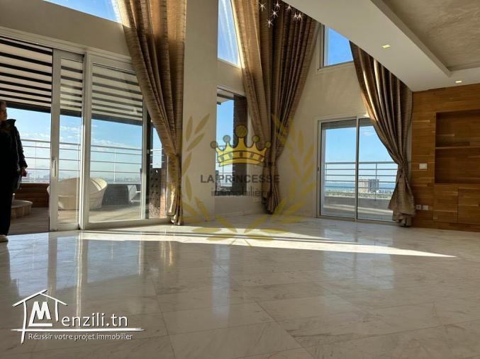 Vente – luxueux penthouse avec une belle vue